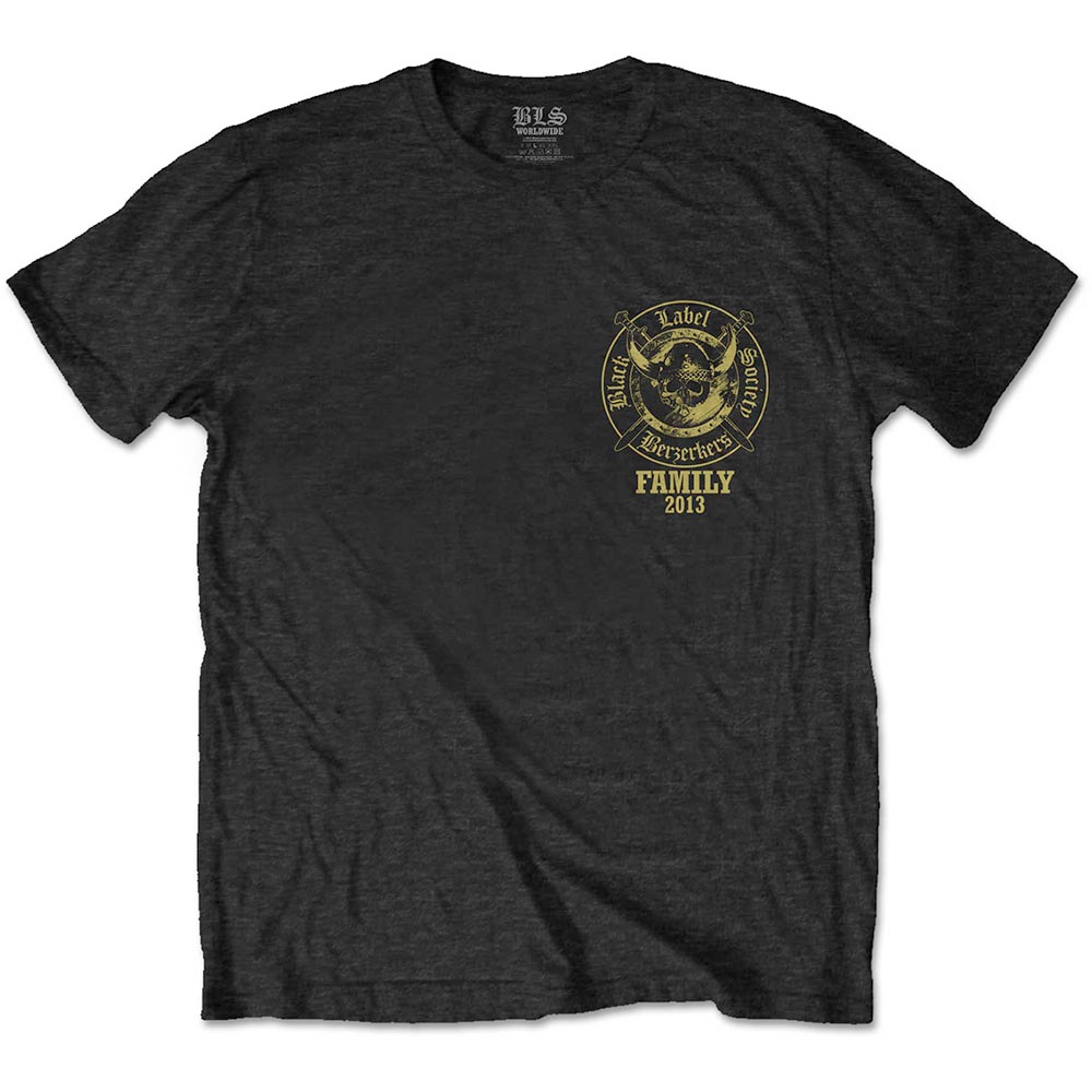 Black Label Society - Berzerkers Mens Tshirt - Black